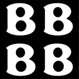 Small Bentley B Motors Emblem Logo vinyl Decal bently decals laptop car sticker
