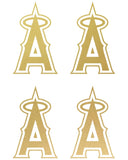 Los Angeles Angels MLB symbol Vinyl Decal Car Window set of 4 small Stickers