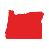 Oregon state Outline Vinyl Decal Car Window Laptop OR Sticker
