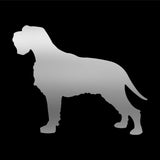 Wirehaired Pointing Griffon Vinyl Decal Car Window Laptop Dog Silhouette Sticker