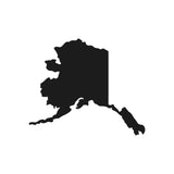 Alaska state Outline Vinyl Decal Car Window Laptop AK Sticker
