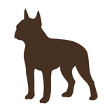 Boston Terrier Vinyl Decal Car Window Laptop Boston Bull Terrier Dog Sticker