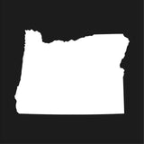 Oregon state Outline Vinyl Decal Car Window Laptop OR Sticker