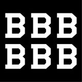 Boston Bruins  Ice Hockey NHL Vinyl Decals Stickers small Set of 6