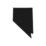 Nevada state Outline Vinyl Decal Car Window Laptop NV Sticker