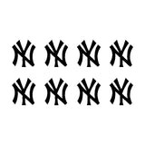NY New York Yankees Vinyl Decals Stickers Set of 8
