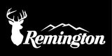 Buck Remington Firearms Vinyl Decal Car Window Gun Case Rifle Gun Logo Sticker