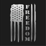 Distressed  American Freedom Flag Vinyl Decal Car Truck Window USA vinyl Sticker