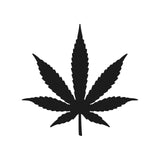 Marijuana leaf Symbol Vinyl Decal Car Window Laptop 420 Cannabis Sticker