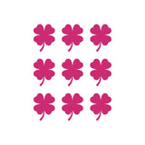 Four Leaf Clover Vinyl Decals Phone Laptop Small 4 leaf Clover Stickers Set of 9