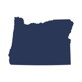 Oregon state Outline Vinyl Decal Car Window Laptop OR Sticker