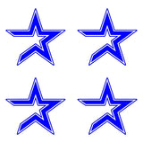 Houston Astros MLB symbol Vinyl Decal Laptop Car Window set of 4 small Stickers