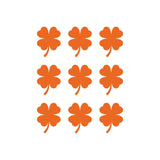 Four Leaf Clover Vinyl Decals Phone Laptop Small 4 leaf Clover Stickers Set of 9