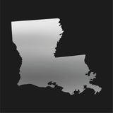 Louisiana state Outline Vinyl Decal Car Window Laptop LA Sticker