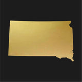 North Dakota state Outline Vinyl Decal Car Window Laptop ND Sticker