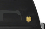 4 Leaf clover Vinyl Decal Helmet Laptop  Four leaf clover shamrock Sticker