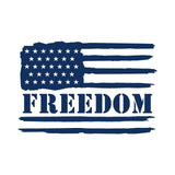 Distressed  American Freedom Flag Vinyl Decal Car Truck Window USA Sticker