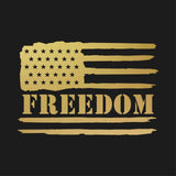 Distressed  American Freedom Flag Vinyl Decal Car Truck Window USA Sticker