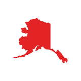 Alaska state Outline Vinyl Decal Car Window Laptop AK Sticker