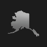 Alaska state Outline Vinyl Decal Car Window Laptop AK Sticker