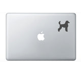Standard Poodle Vinyl Decal Car Window Laptop Dog Breed Silhouette Sticker