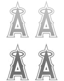 Los Angeles Angels MLB symbol Vinyl Decal Car Window set of 4 small Stickers