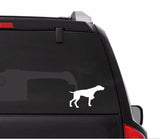 German Shorthaired Pointer Vinyl Decal Car Window Laptop Dog Silhouette Sticker
