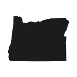 Oregon state Outline Vinyl Decal Car Window Laptop OR Sticker