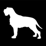Wirehaired Pointing Griffon Vinyl Decal Car Window Laptop Dog Silhouette Sticker