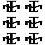 Toronto Maple Leafs TML Ice Hockey NHL Vinyl Decals Stickers small Set of 6