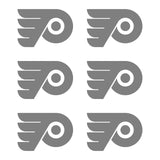 Small Philadelphia Flyers Ice Hockey NHL Vinyl Decals Stickers small Set of 6