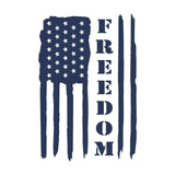 Distressed  American Freedom Flag Vinyl Decal Car Truck Window USA vinyl Sticker