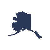 Alaska state Outline Vinyl Decal Car Window Laptop AK Sticker