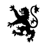 Coat Of Arms Scotland Lion Vinyl Decal  Car Window Laptop Scottish Sticker