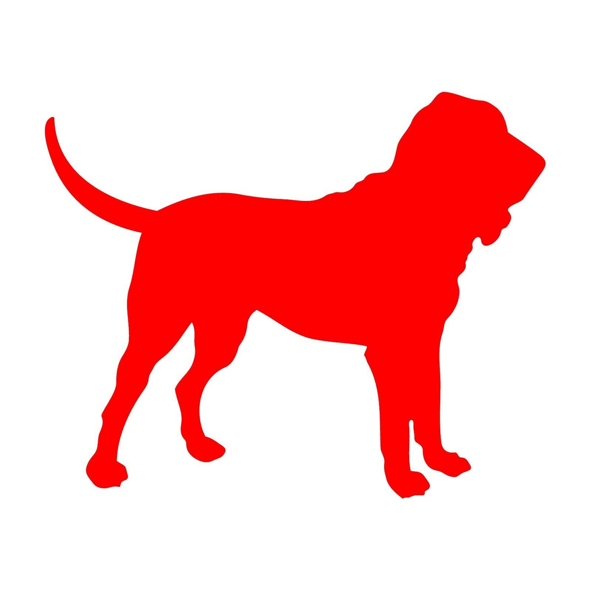 INDIGOS UG Adesivo per auto – JDM – Die Cut – Bulldog – 300 x 300 mm arancione – lunotto posteriore – Adesivo per lunotto posteriore – Adesivo tuning barca, laptop camion