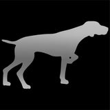 German Shorthaired Pointer Vinyl Decal Car Window Laptop Dog Silhouette Sticker
