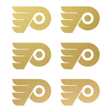 Small Philadelphia Flyers Ice Hockey NHL Vinyl Decals Stickers small Set of 6