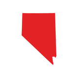 Nevada state Outline Vinyl Decal Car Window Laptop NV Sticker