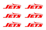 6 Small New York Jets Logo Vinyl Decal Laptop Jets phone Window Speaker Sticker