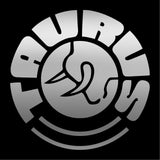 Taurus  Firearms Pistol Revolver Logo Vinyl Decal Car Window Gun Case Sticker
