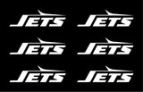 6 Small New York Jets Logo Vinyl Decal Laptop Jets phone Window Speaker Sticker