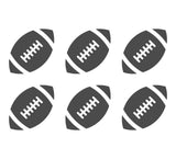 Small Football Vinyl Decal Stickers NFL phone laptop Window Small Set of 6