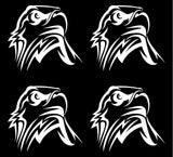 Small American eagle Head Vinyl Decals Phone laptop window Eagle Stickers Sheet