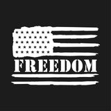 Distressed  American Freedom Flag Vinyl Decal Car Truck Window USA Sticker