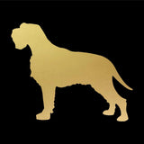Wirehaired Pointing Griffon Vinyl Decal Car Window Laptop Dog Silhouette Sticker