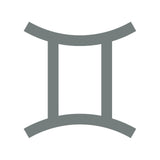 Gemini Symbol Vinyl Decal Astrology Zodiac Sticker