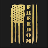 Distressed  American Freedom Flag Vinyl Decal Car Truck Window USA vinyl Sticker