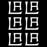 La Kings  Decal LA Ice Hockey NHL Vinyl Decals Stickers small Set of 6