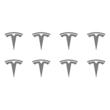 Small Tesla Logo Vinyl Decals Phone Dashboard Mirror Laptop Stickers Set of 8