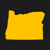 Oregon state Outline Vinyl Decal Car Window Laptop OR Sticker